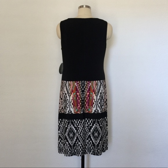 Print Stretch Dress, M - Picture 3 of 4